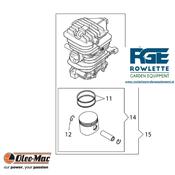 Genuine Oleo Mac GSH 400 Cylinder/Piston