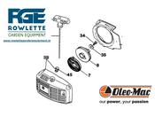 Genuine Oleo Mac Starter Cover Complete 931