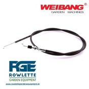 Genuine Weibang WB486SKLAL, WB506SKL-3IN1, WB536SKLAL, WB536SKLALV Throttle Cable