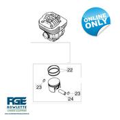 Genune Oleo Mac GS650 Cylinder/Piston image