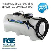 Master ATV 25 Gal (94L) Spot Sprayer - 3.0 GPM (11.25 LPM) image