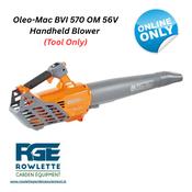 Oleo-Mac BVI 570 OM 56V Handheld Blower (Tool Only) image