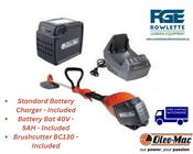 Oleo Mac BCI 30 Kit Brushcutter Battery Bat 40V - 5AH - Included