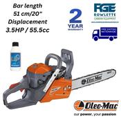 Oleo Mac GSH 560 Chainsaw 20" Bar