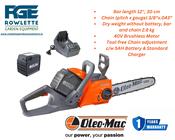 Oleo Mac GSi 30 Battery Chainsaw Kit