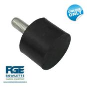 Rubber Mounting Male Foot Fits JCB Beaverpack H=30mm O/D=50mm x M10