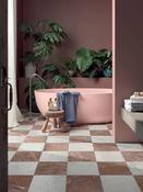 Lusso Carrara Marble Effect Porcelain Tile - 300x300x12mm