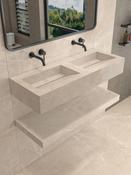 Marfil Ivory Onyx Sink and Shelf - 1200mm image
