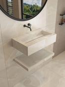 Onyx Sable Pulido Sink and Shelf - 600mm / 800mm image