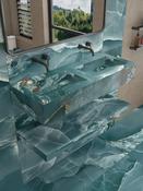Onyx Turquoise Pulido Sink and Shelf - 1200mm image