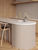 Ainsa Nude Brick Effect Matt Porcelain Tile - 250x50mm