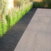 Anthracite Outdoor Porcelain Cobble Setts - 100x100x20mm