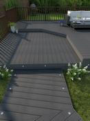 Argento Gris Composite Decking - 3.66m