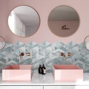 Catuni Azul Hexagon Porcelain Wall Tiles - 258x290mm image