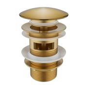 Couture Brushed Gold Slotted Easy Click Basin Waste image