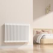 Belmont White Designer Column Radiator - 600x560mm image