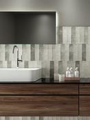 Earth Ash Gloss Wall Tile - 75x300mm image