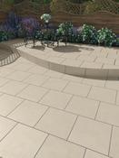 Eclipse Ivory Outdoor Porcelain Slab - 600x600x20mm