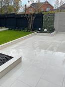 Eclipse Off White Outdoor Porcelain Slab - 900x600x20mm