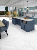 Eco White Large Format Indoor Wall &amp; Floor Tile - 1200x600(mm)