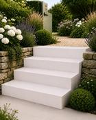 Eclipse Off White Drop Face for Steps, Coping &amp; Pool Edging - 900x400x100mm