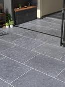 Dijon Grey Honed &amp; Tumbled Limestone Paving Slabs - 900x600x20mm