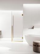 Glacier White Marble Effect Matt Porcelain Tile - 600x600mm