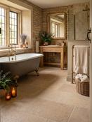 Jersey Beige Antique Chiselled Edge Porcelain Tile - 900x600x9.5mm image