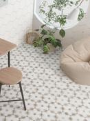 Lilya Decor Taupe Hexagon Tiles - 198x228mm image