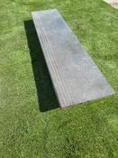 Luna Ash Porcelain Bullnose Tiles - 1200x300x20mm image