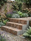 Lusso Rosso Drop Face for Steps, Coping &amp; Pool Edging - 1200x400x100mm