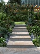 Multicolour Slate Porcelain Bullnose Tiles - 900x450x20mm image