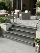 Roca Anthracite Porcelain Bullnose for Steps And Coping- 900x450x20mm