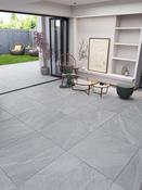 Roca Grey Matt Porcelain Tile - 600x600mm image