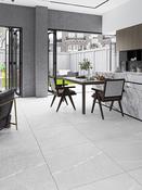 Roca White Matt Porcelain Tile - 600x600mm image