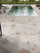 Rustic Grey Slate Effect Outdoor Porcelain Tiles - 595x595mm image