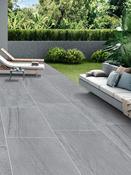 Everest Gris Outdoor Porcelain Paving Slabs - 1200x600x20mm