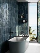 Soho Blu Luxury Italian Gloss Wall Tile - 60x250(mm)