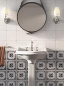 Sorrentina Bianco Italian Porcelain Tile - 200x200mm