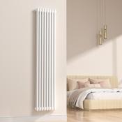Hampton Traditional White 3 Column Radiator - 560x1800mm