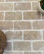Dijon Limestone Honed Tumbled Cobbles - 200x100x30mm