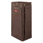 Jan Clean Cart Vinyl Bag 34 Gal Brn image
