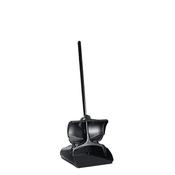 Executive Series lobby Pro Dustpan With Cover, long Handle, Black image