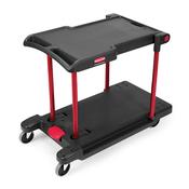 Convertible Utility Cart and Platform Truck, Black image