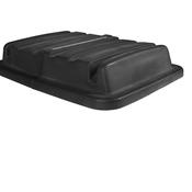 20 Cubic Foot Cube Truck Lid, Black