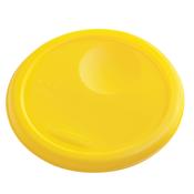 4 Qt Yellow Round Lid image