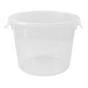 6 Qt Round Storage Container Clear image