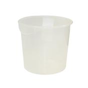 18 Qt Round Storage Container Clear image
