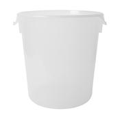 22 Qt Round Storage Container Clear image