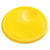 12 Qt Yellow Round Lid image